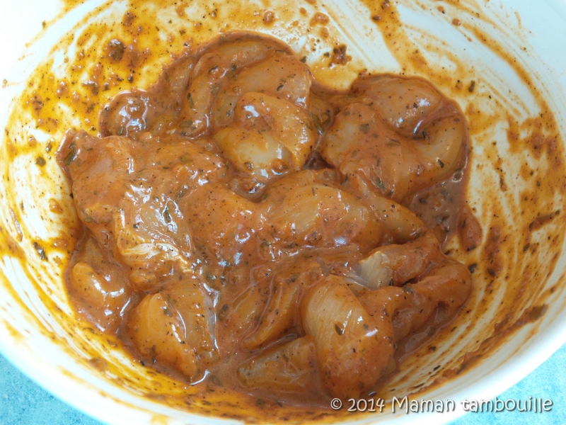 marinade poulet