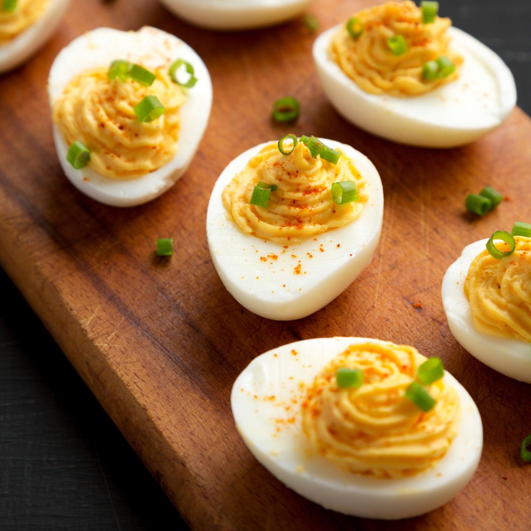 oeuf mimosa thon piment d'Espelette