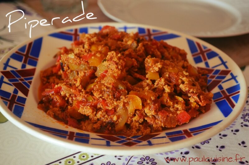 piperade aux oeufs