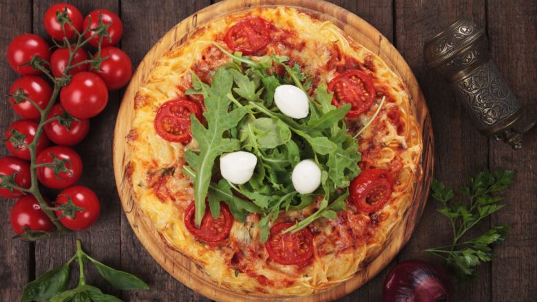 pizza spaghetti