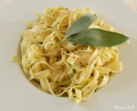 tagliatelles au beurre de sauge 4