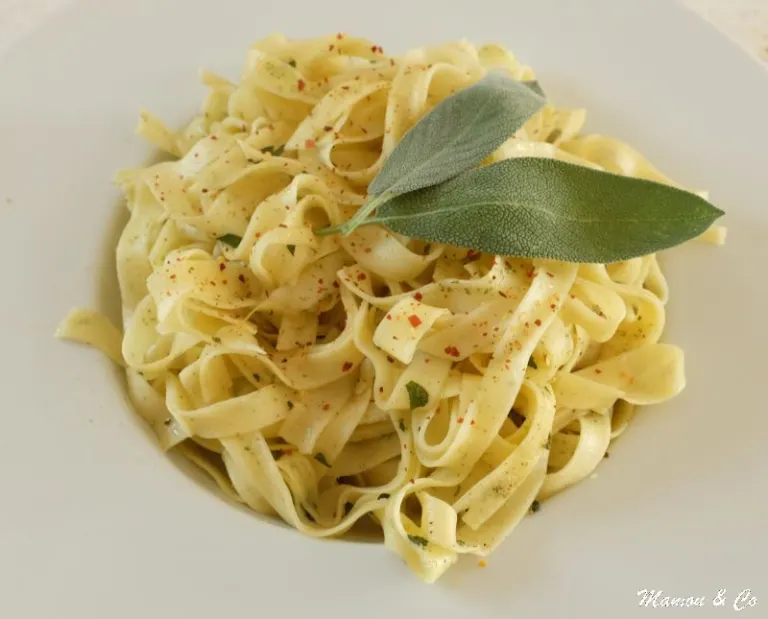 tagliatelles au beurre de sauge 4