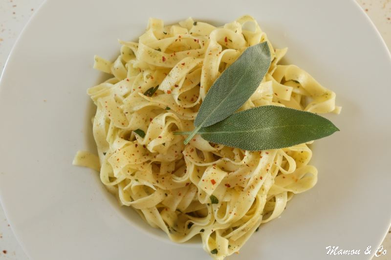 tagliatelles au beurre de sauge 5