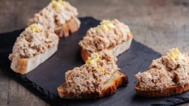 canapes a la truite des pyrenees