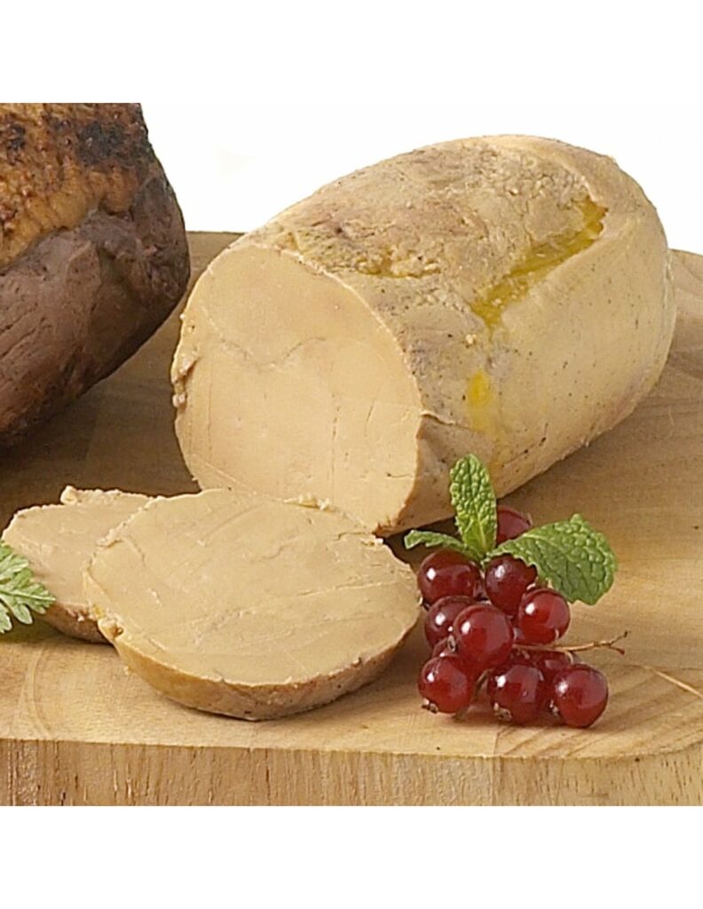 foie gras de canard facon torchon