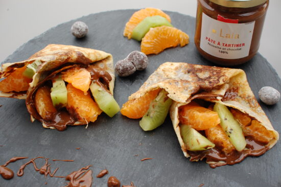 crepe chocolat fruit