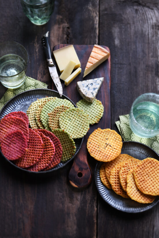 Gaufrettes apritives au fromage