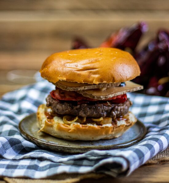 burger steak lomo sakari