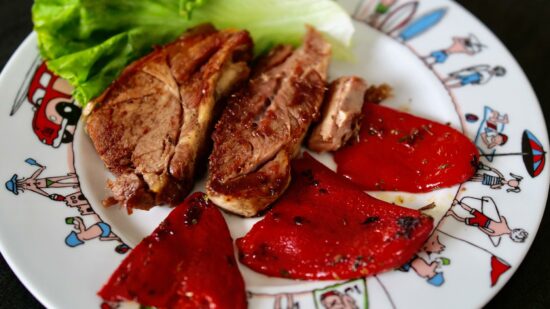 agneau à la plancha
