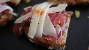 tapas jambon fromage