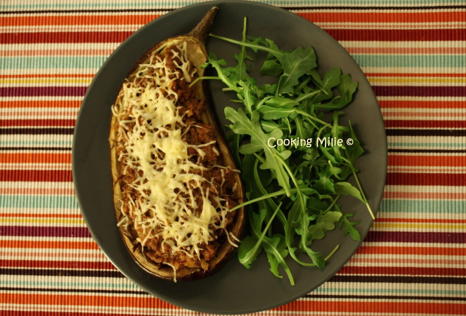 aubergine farci