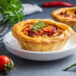 tartelette magret de canard séché