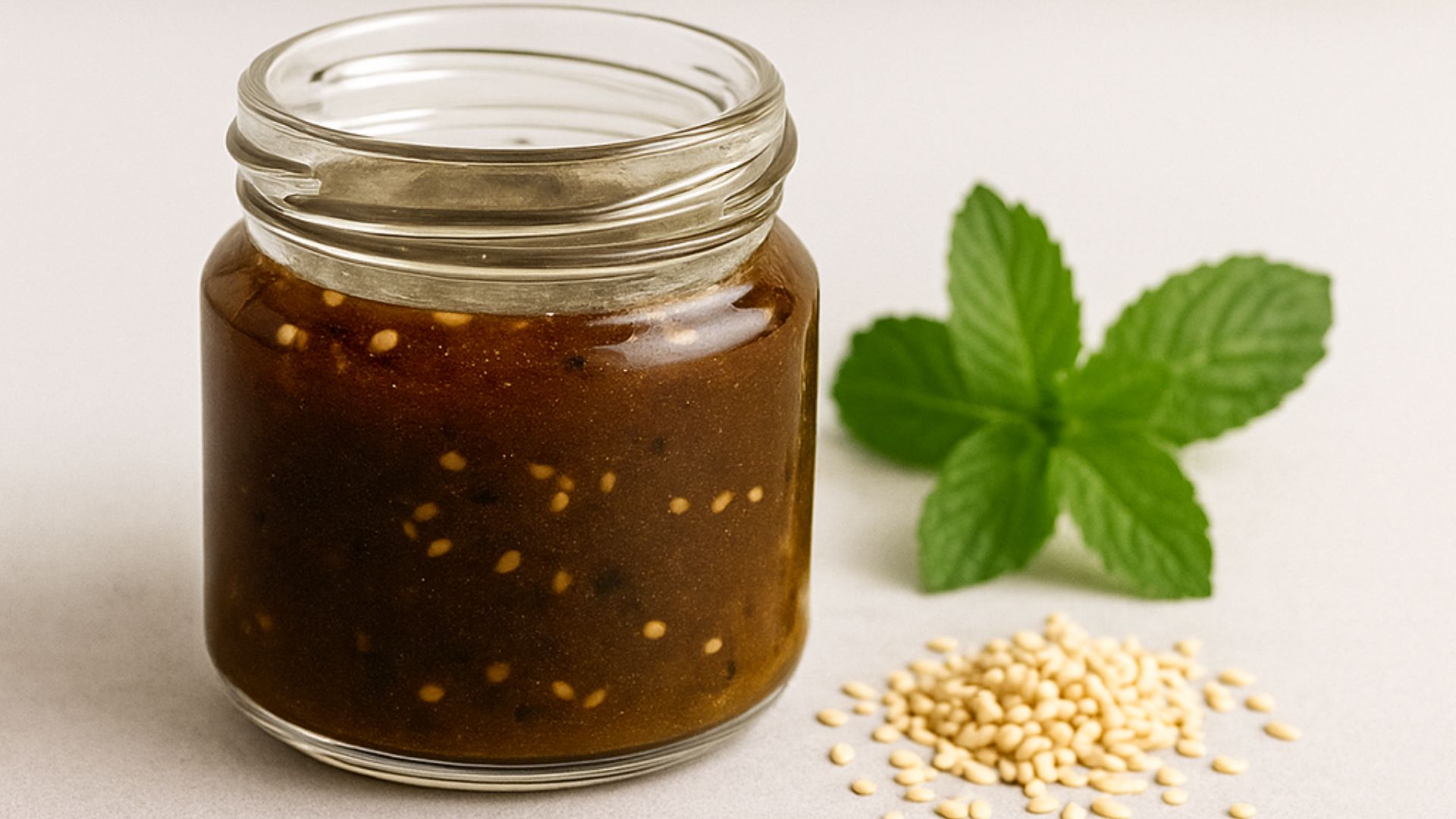 vinaigrette sakari sésame menthe