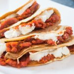 crepes chorizo fromage