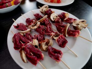coeur de canard champignon