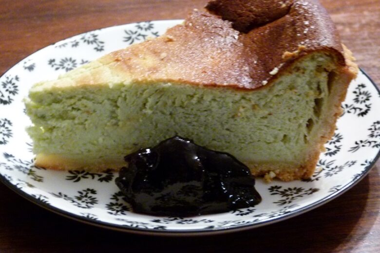 gateau fromage blanc confiture de cerises