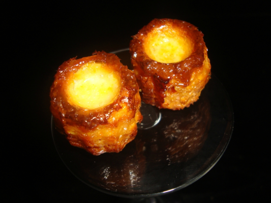 mini cannelés au chorizo et au parmesan