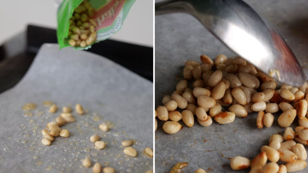 pignon de pin torréfié