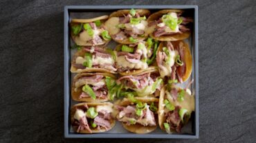 tacos agneau confit