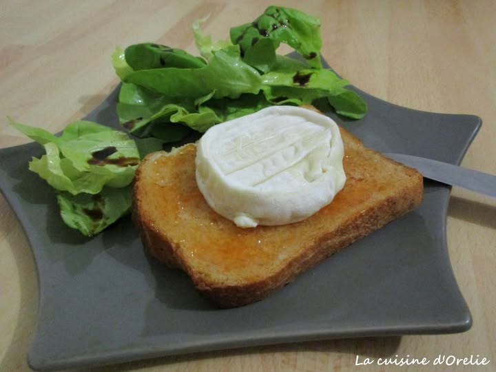 tartine cabecou gele de piment