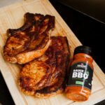 Côte de porc sauce BBQ