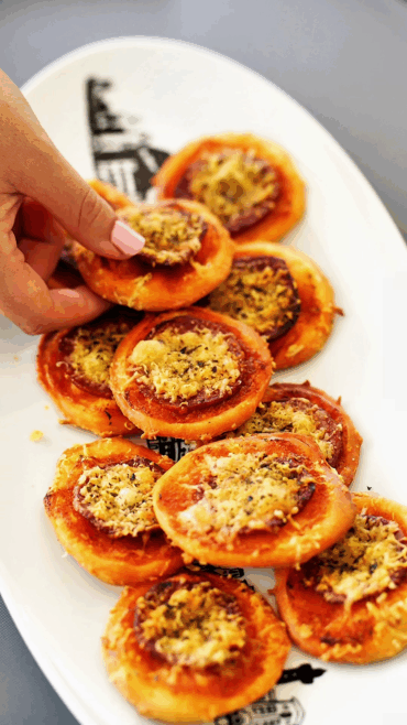 mini pizza basque