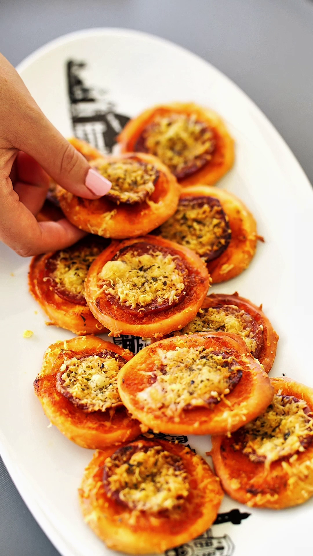 mini pizza basque