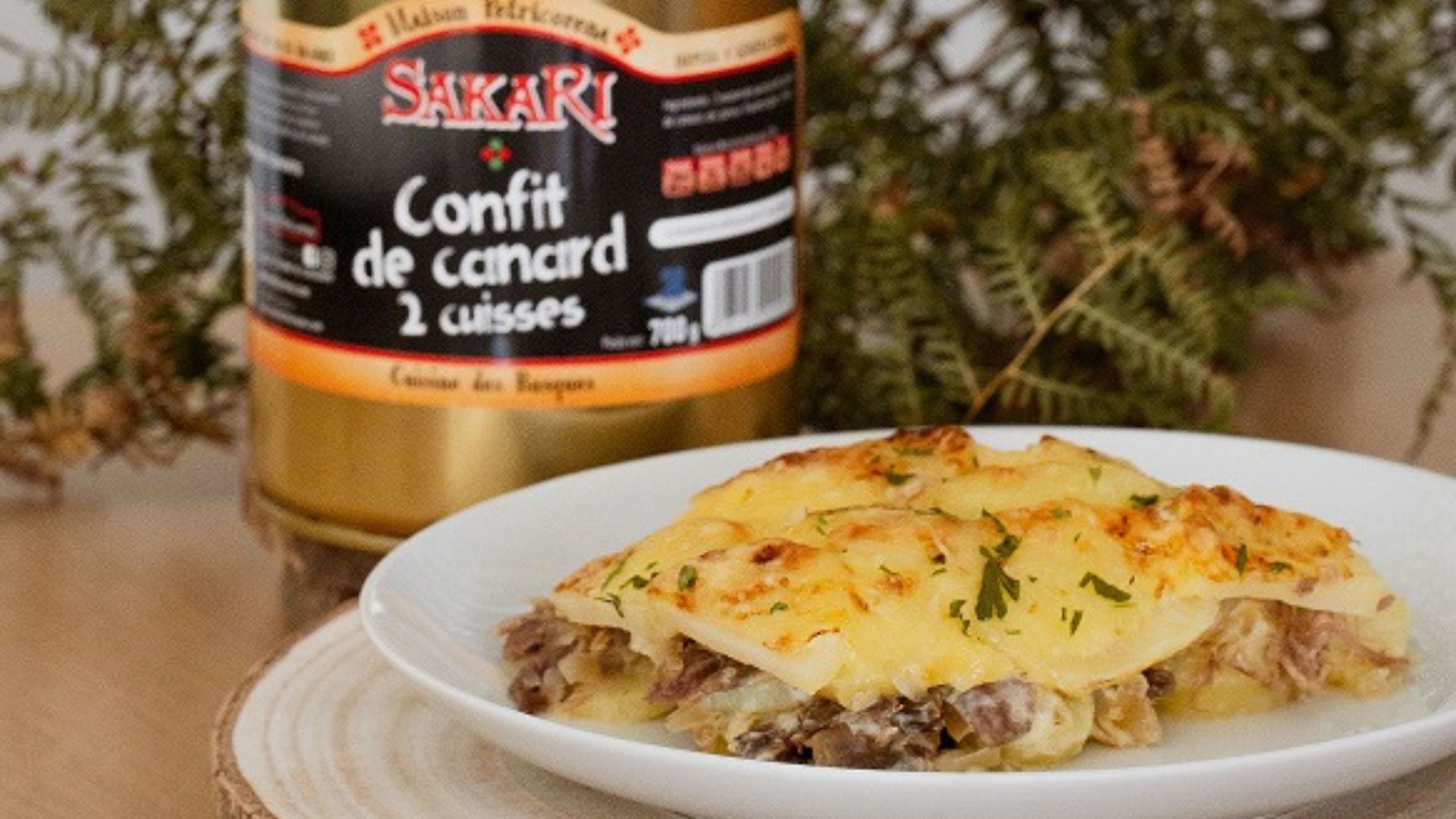 tartiflette canard